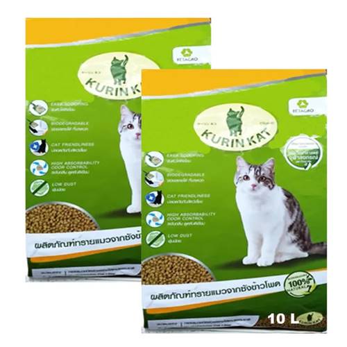 ทรายแมว CAT Kurin Kat Biodegradable
